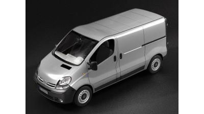 Nissan primastar renault traffic opel vivaro 3D Model