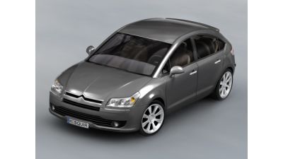 Citroen C4 Compact Hatchback 3D Model