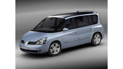 Renault Espace 2006 Mini Van 3D Model