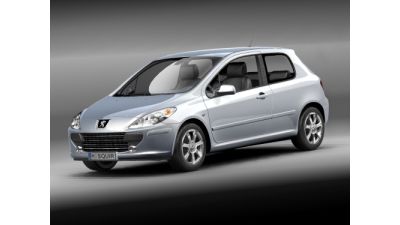 Peugeot 307 3door Hatchback 3D Model