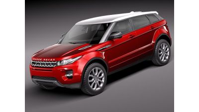 Range Rover Evoque 5 Door 2012 3D Model