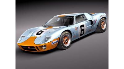 Ford GT40 1963-1969 classic race car