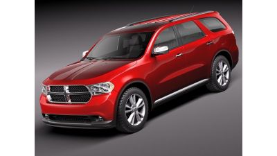 Dodge Durango 2011 3D Model