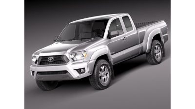 Toyota Tacoma Access Cab 2012 3D Model