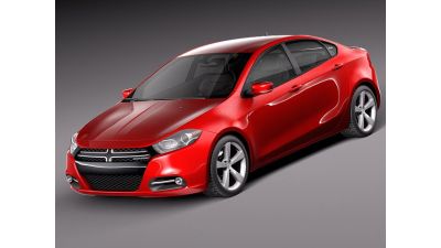 Dodge Dart 2013 3D Model