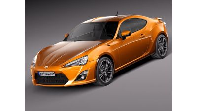 Toyota GT 86 2013 3D Model