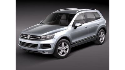 Volkswagen Touareg 2011 3D Model