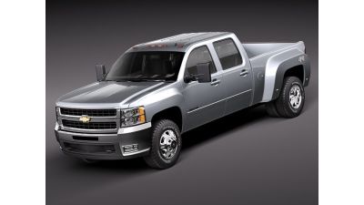 Chevrolet Silverado 3500HD Truck 3D Model