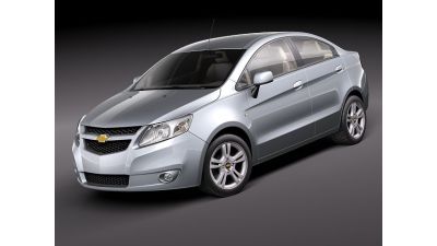 Chevrolet Sail 2011 3D Model