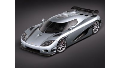 Koenigsegg Trevita CCXR 3D Model