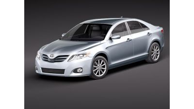 Toyota Camry Sedan 2010 3D Model