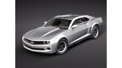 Chevrolet Camaro 2010 base type 3D Model