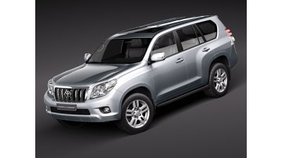 Toyota Landcruiser 2010 3D Model