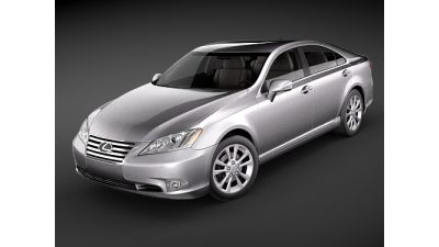 Lexus ES 350 2010 3D Model