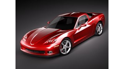 Chevrolet Corvette C6 3D Model