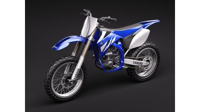 Yamaha YZ450F offroad enduro 3D Model