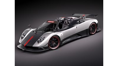 Pagani Zonda Cinque Roadster 2010 3D Model