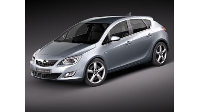 Opel Astra IV 5-door 3D Model