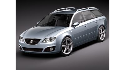 Seat Exeo ST 3D Model