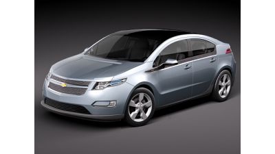 Chevrolet Volt Electric Car 3D Model