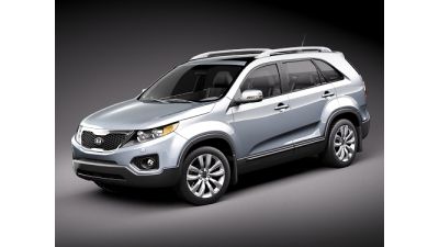 Kia Sorento SUV 2010 3D Model