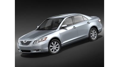 Toyota Camry Hybrid 2009 Sedan 3D Model