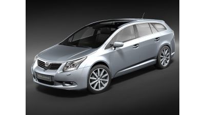 Toyota Avensis Tourer 2009 3D Model