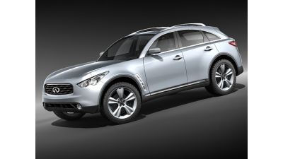 Infiniti FX 50 2009 3D Model