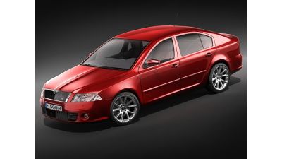 Skoda Octavia RS Sedan 3D Model