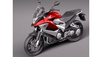 Honda Crossrunner vfr800x 2012 3D Model