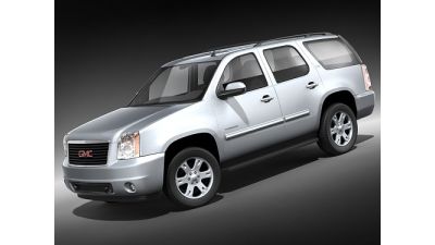 GMC Yukon 2008 3D Model