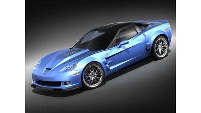 Chevrolet Corvette ZR1 2008 3D Model