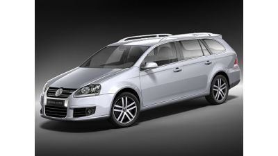 Volkswagen Golf - Jetta variant 3D Model