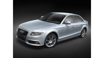 Audi A4 2008 mid-poly 3D Model