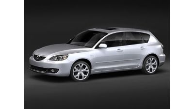 Mazda 3 hatchback 2007 3D Model