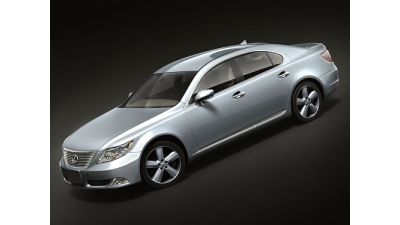 Lexus LS600 3D Model