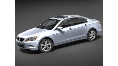 Honda Accord 2008 3D Model