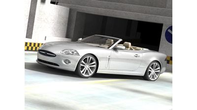 Jaguar XK 2007 cabrio 3D Model