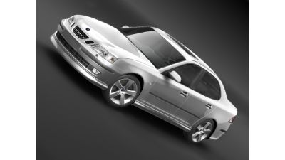 Saab 9-3 Sedan 3D Model