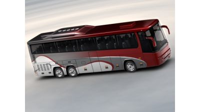 Volvo 9900 Bus 3D Model