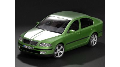 Skoda Octavia sedan 3D Model