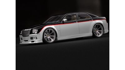 Chrysler 300c SRT8 Hot Rod 3D Model