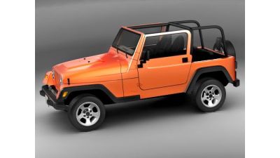 Jeep Wrangler 3D Model