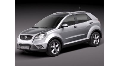 Ssang Yong Korando 2011 3D Model