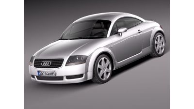 Audi TT coupe 1998 - 2005 3D Model