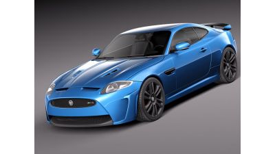 Jaguar XKR-S 2012 3D Model