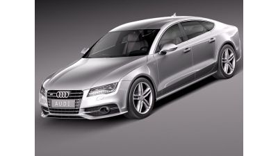 Audi S7 2013 3D Model