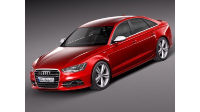 Audi S6 2013 3D Model