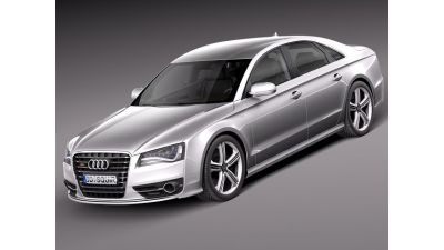 Audi S8 2013 3D Model