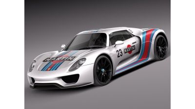 Porsche 918 Spyder Martini 2013